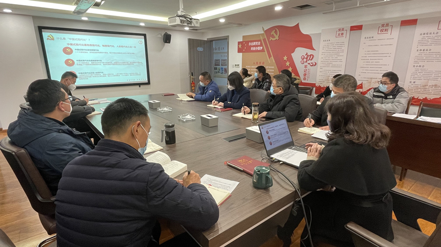 支部書記講微黨課，學(xué)習(xí)黨的二十大精神——解讀中國(guó)式現(xiàn)代化01